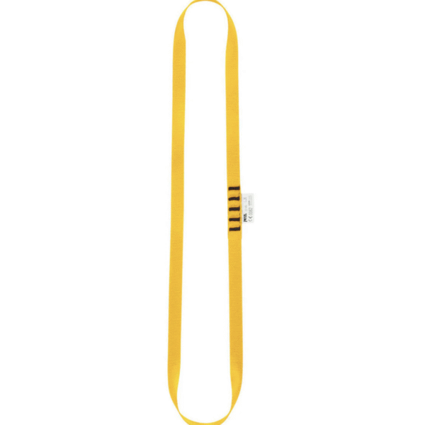 Petzl Anneau Slings picture of yellow nylon open loop sling