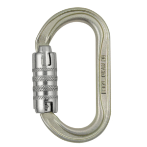 Picture of a steel carabiner